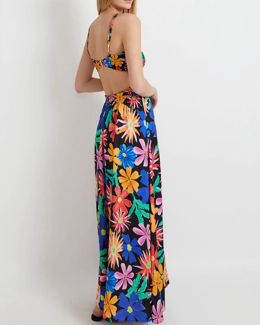 PATBO - ASTER HALTERNECK BEACH DRESS - Image 3