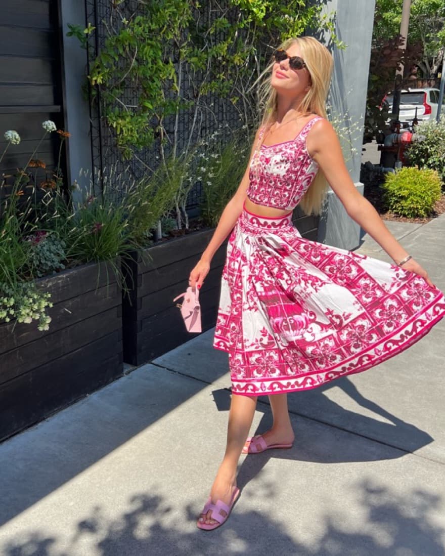 Dolce & gabbana Pink Skirt - Image 2