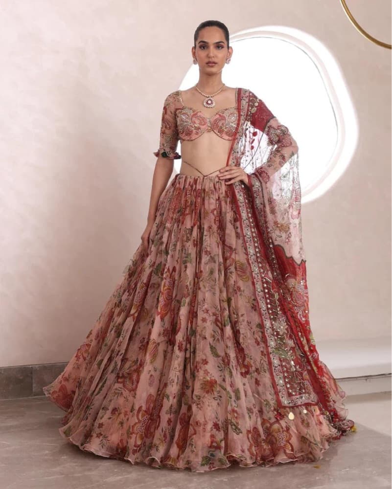 Mahima Mahajan Printed Lehenga - Image 1