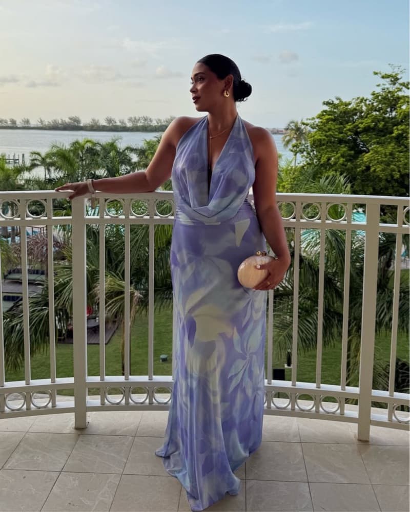 Peppermayo Elysia Mesh Maxi Dress - Image 1