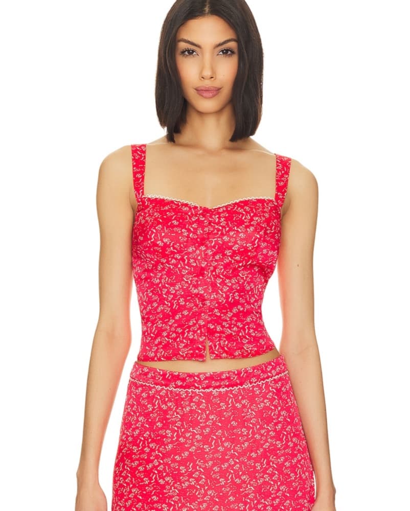 For Love And Lemons Chianti Top - Image 1
