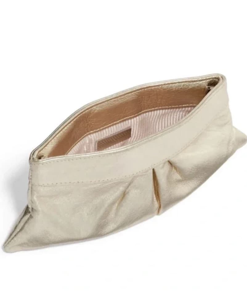 Lauren Merkin Gold Clutch / Formal Bag - Image 2
