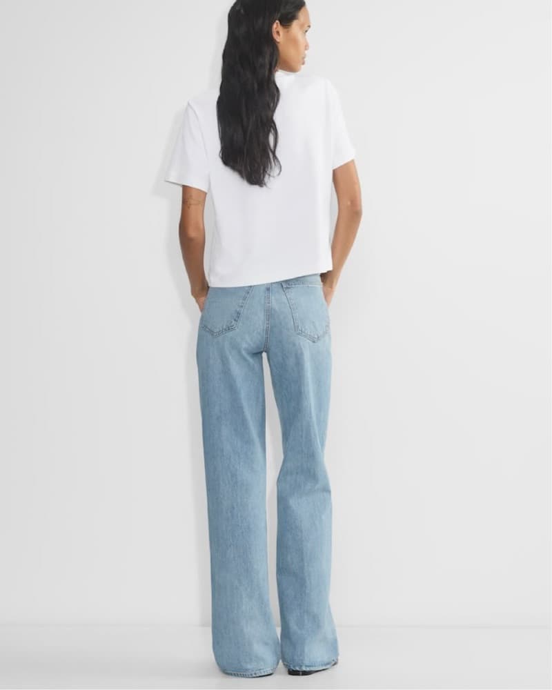 Denim Forum Jean Farrah Hi-Rise Wide - Image 1