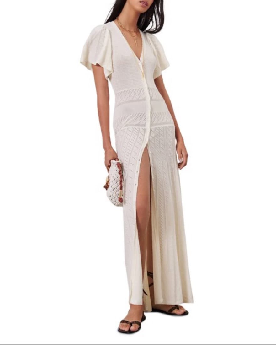Aviva Pointelle ba&sh Dress  - Image 2