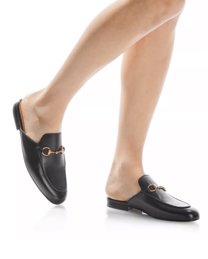 Gucci Black Slides - Image 2