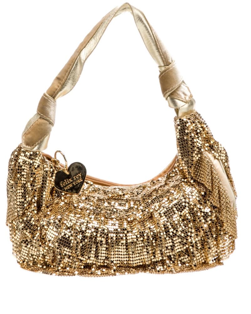 Vintage Felix Rey Gold Mesh Bag - Image 3