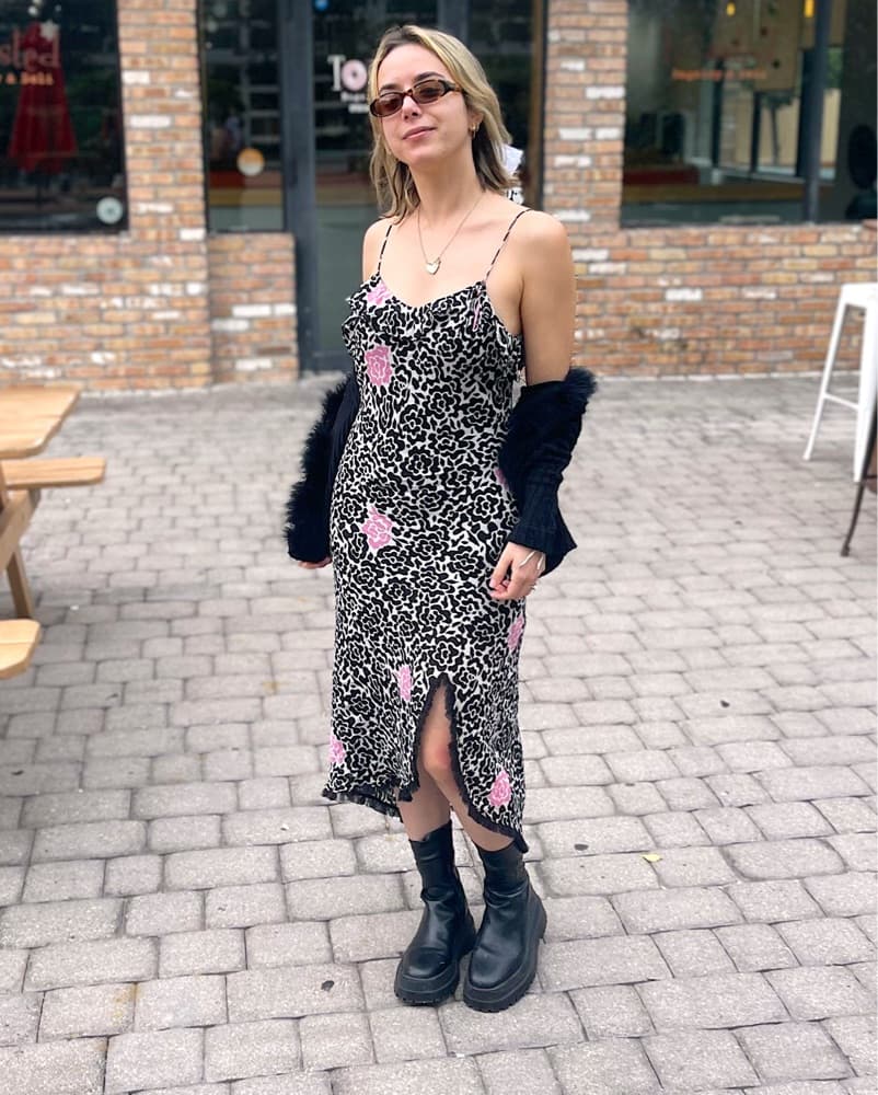 90s tessuto Dress - Image 2