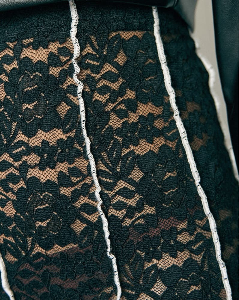 Fashion Brand Company Lace Maxi Skirt - Image 6