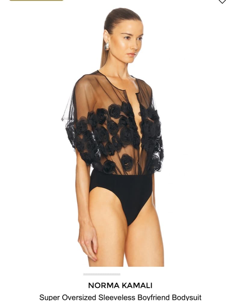 Norma Kamali body suit - Image 2
