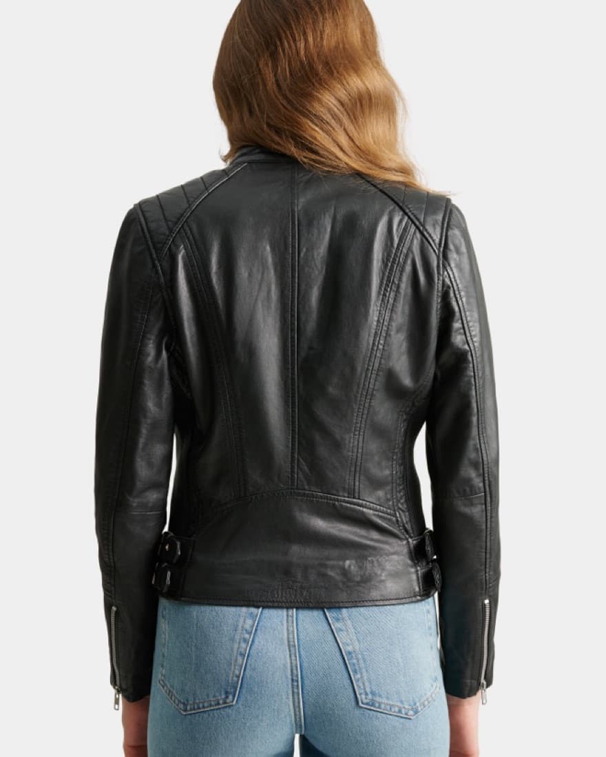 Leather Motorcycle Jacket 🖤 - Image 3