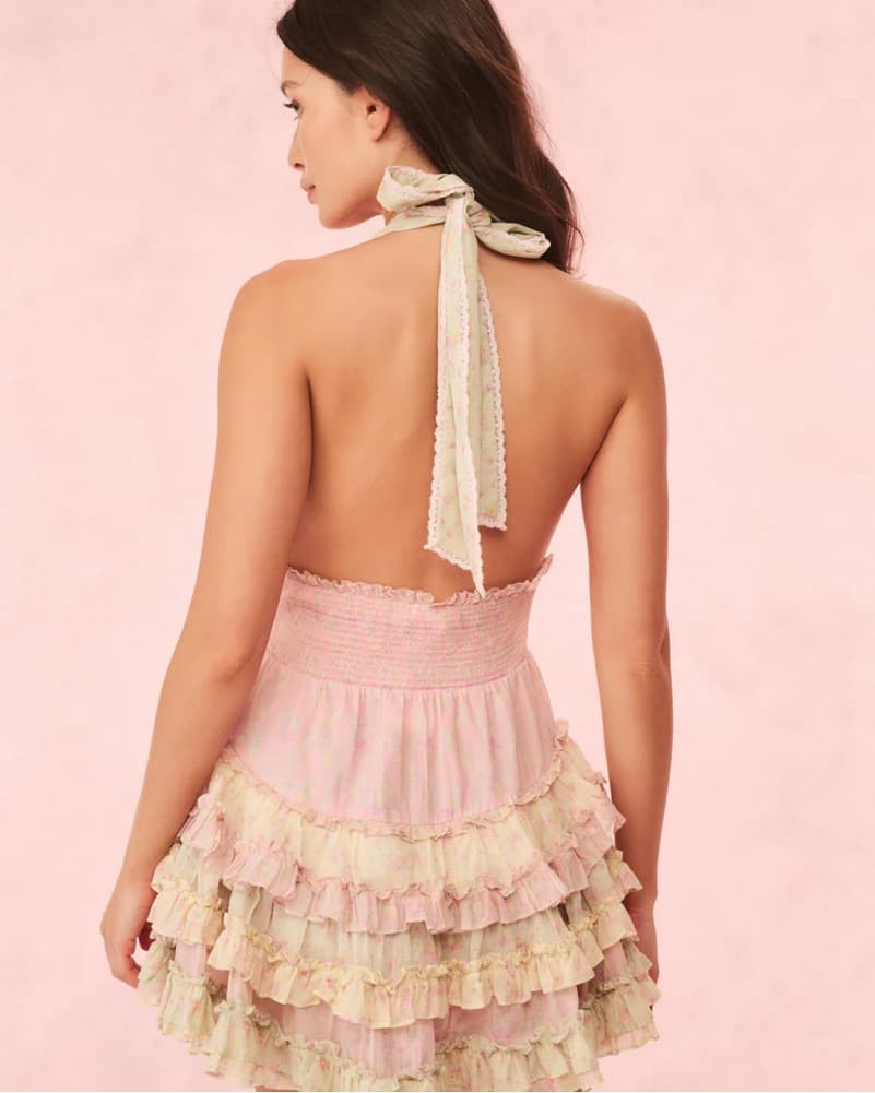 LoveShackFancy Quintelle Cotton Dress - Image 3