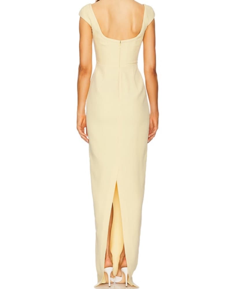 Butter Yellow Gown - Image 2