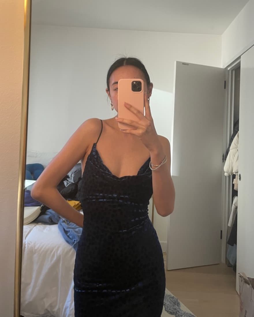 Speckled Midi Dress - Image 1