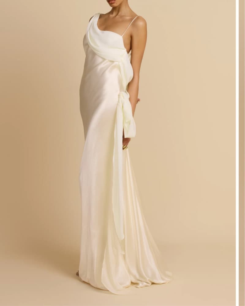 Arcina Ori Ivory Dress - Image 1