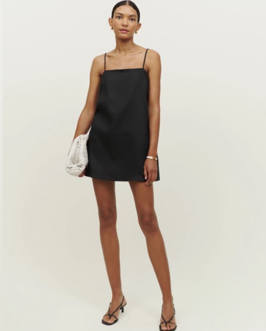 Reformation Aubree Linen Dress - Image 1