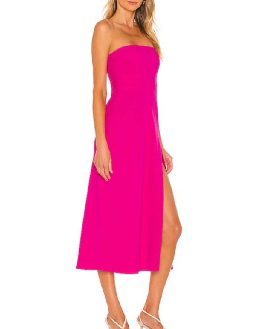 Amanda Uprichard Mandy Midi Dress - Image 1