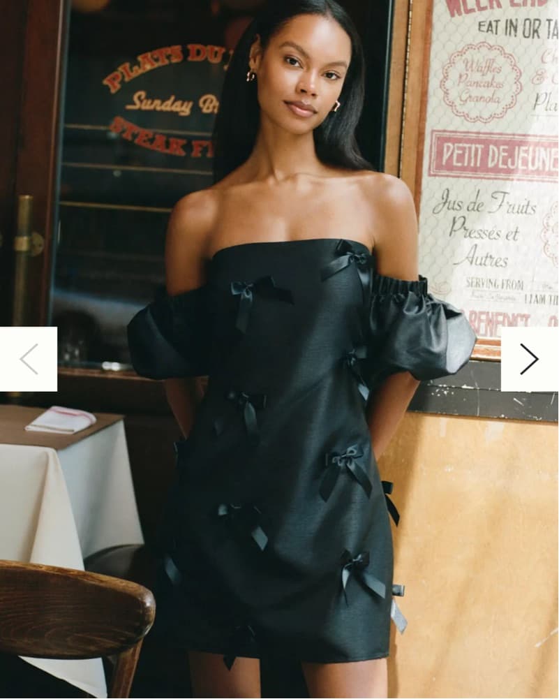 Anthropologie Hutch Off-The-Shoulder Bow - Image 1