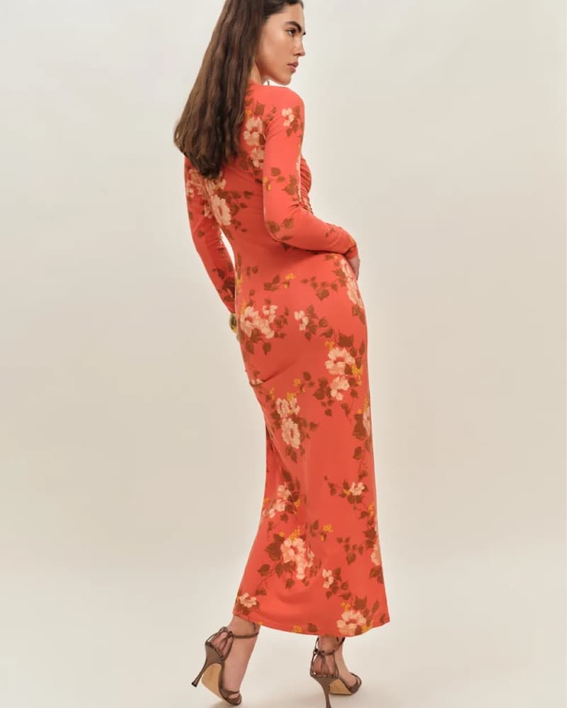 Reformation Floral Dress - Image 4