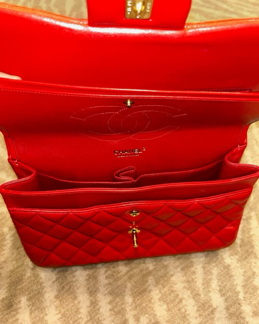 Chanel Quilted Leather Flap Bag  - Image 3