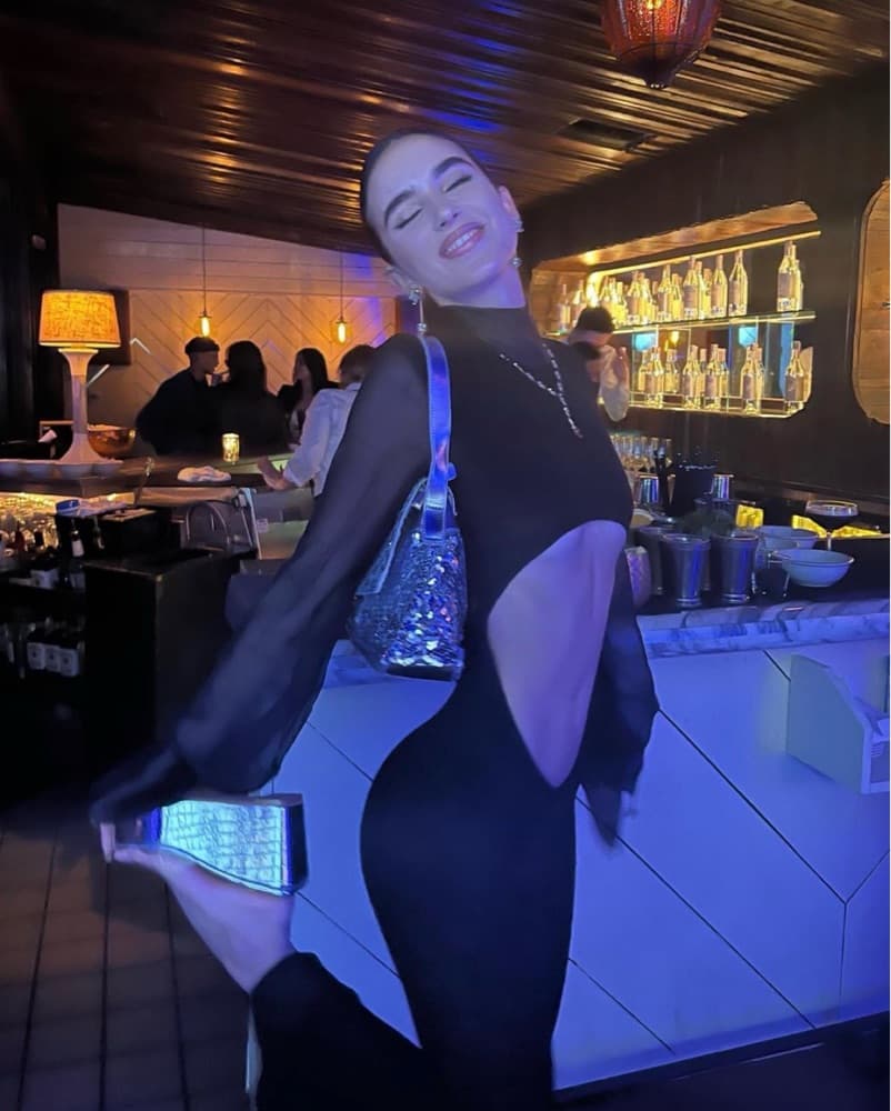 Carla Black Velvet Jumpsuit - Image 3