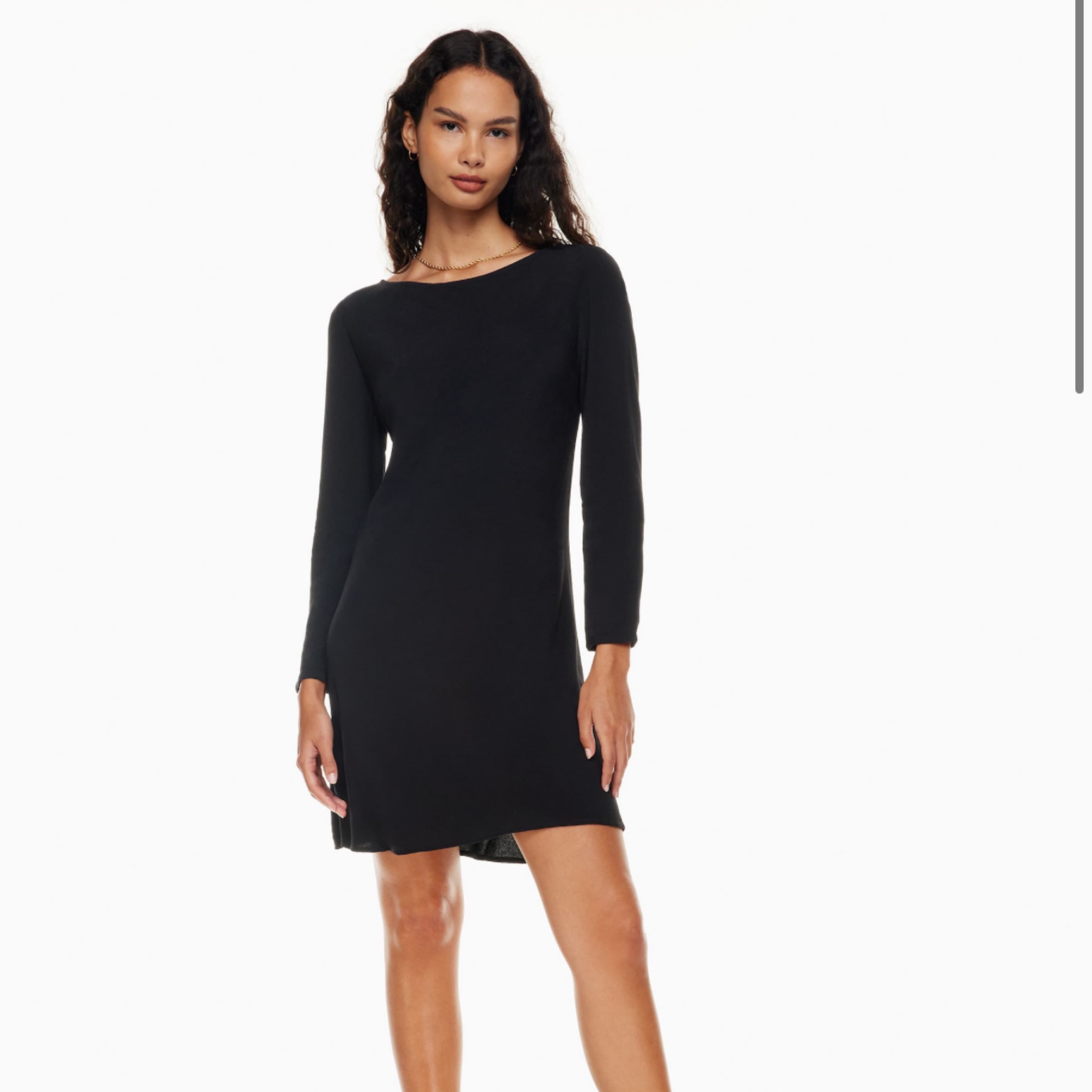 Aritzia Cherise Lightweight Black Dress - Image 1