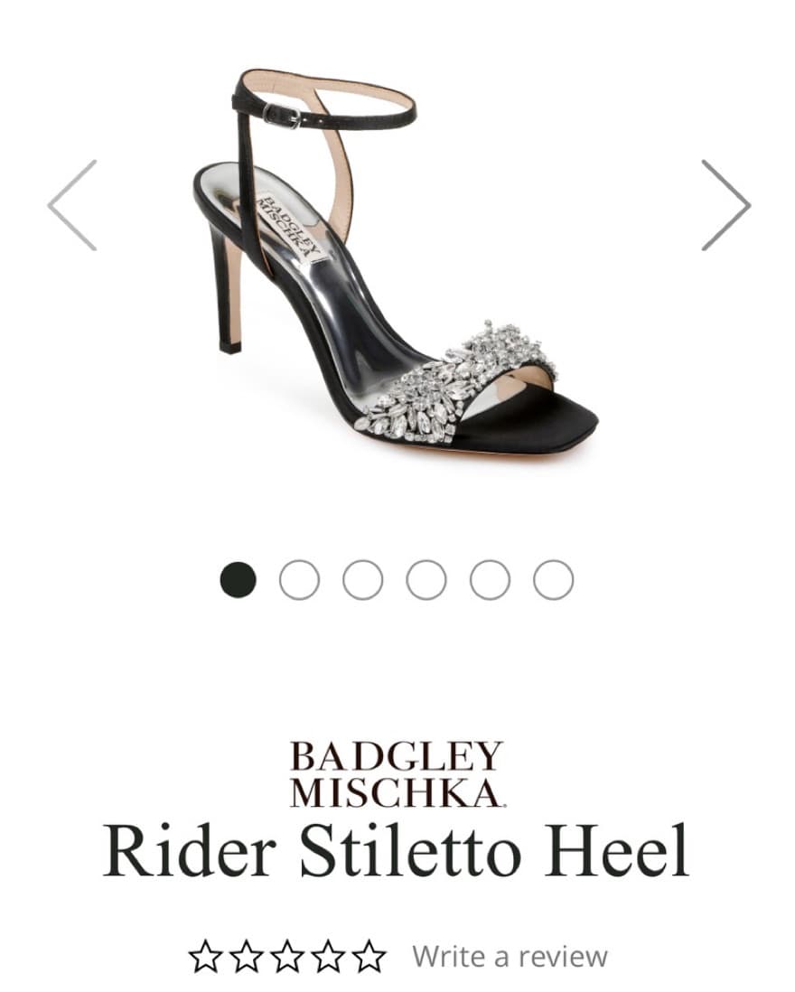 Badgley Mischka Stiletto Heel - Image 1