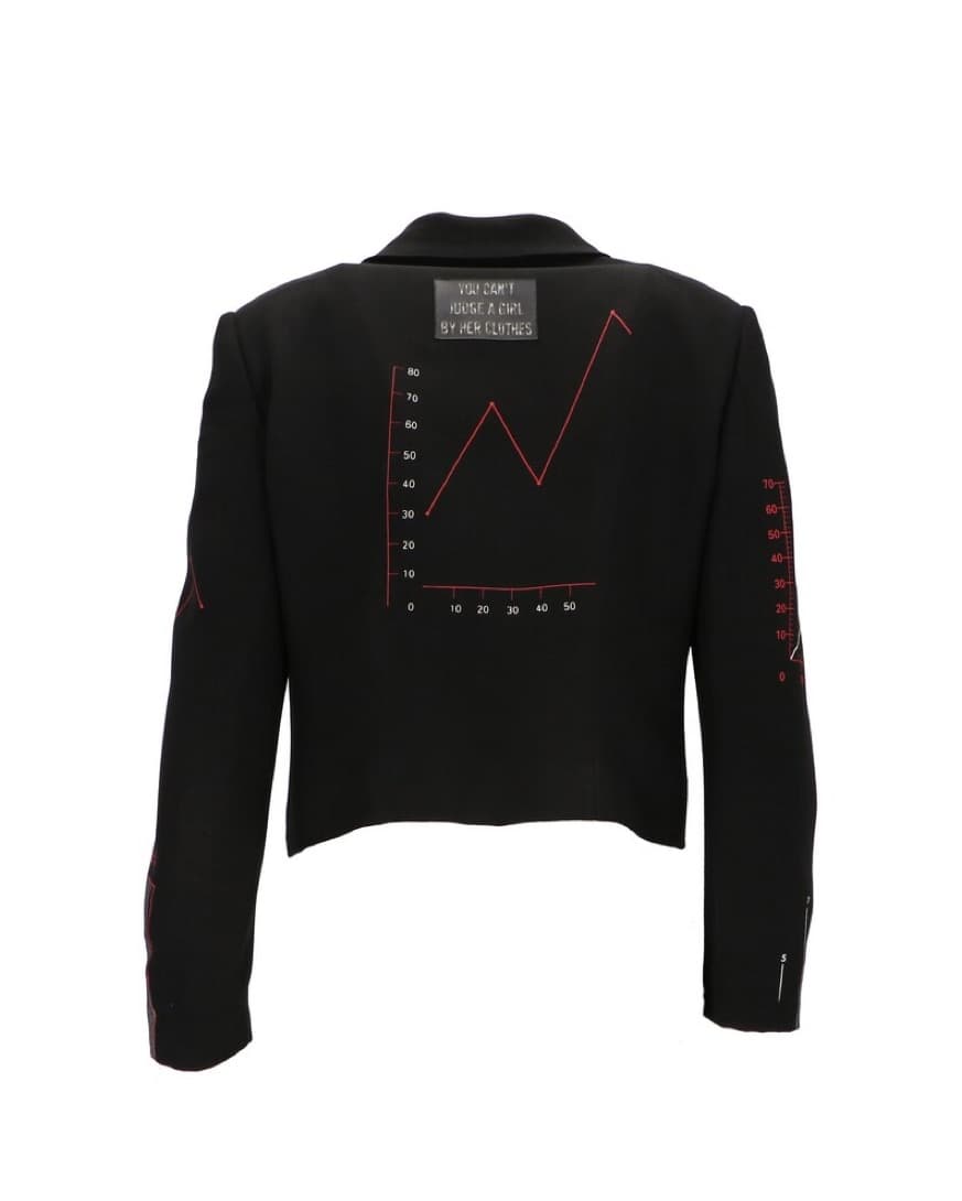 Moschino Vintage Crop Blazer + Skirt Set - Image 6