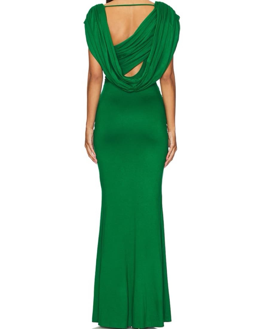 stunning green maxi aanu dress  - Image 2
