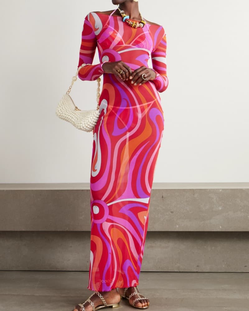 Pucci Mesh cover up  - Image 1