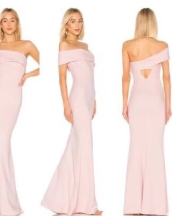 Revolve Light Pink Gown - Image 2