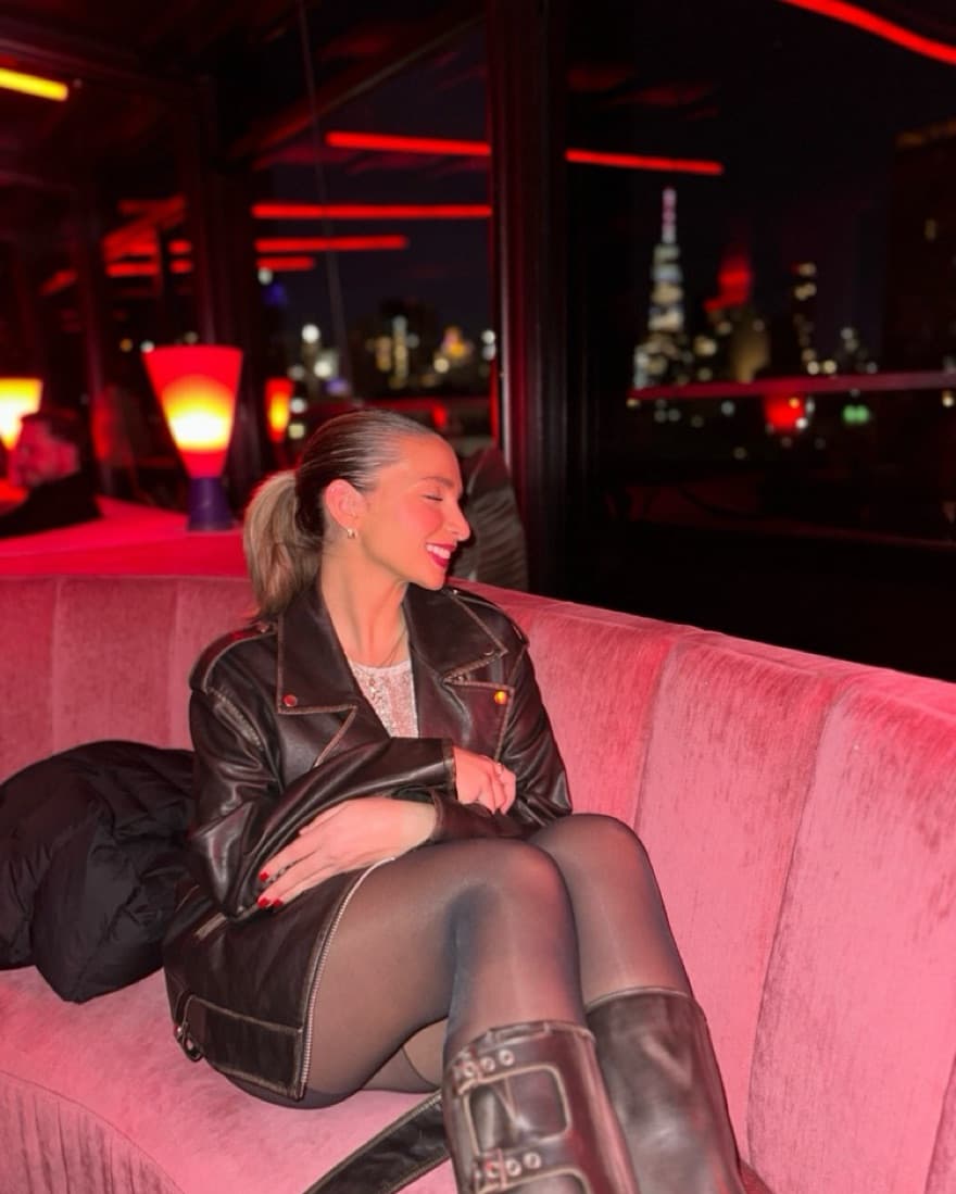 Vintage Faux Leather Jacket - Image 2