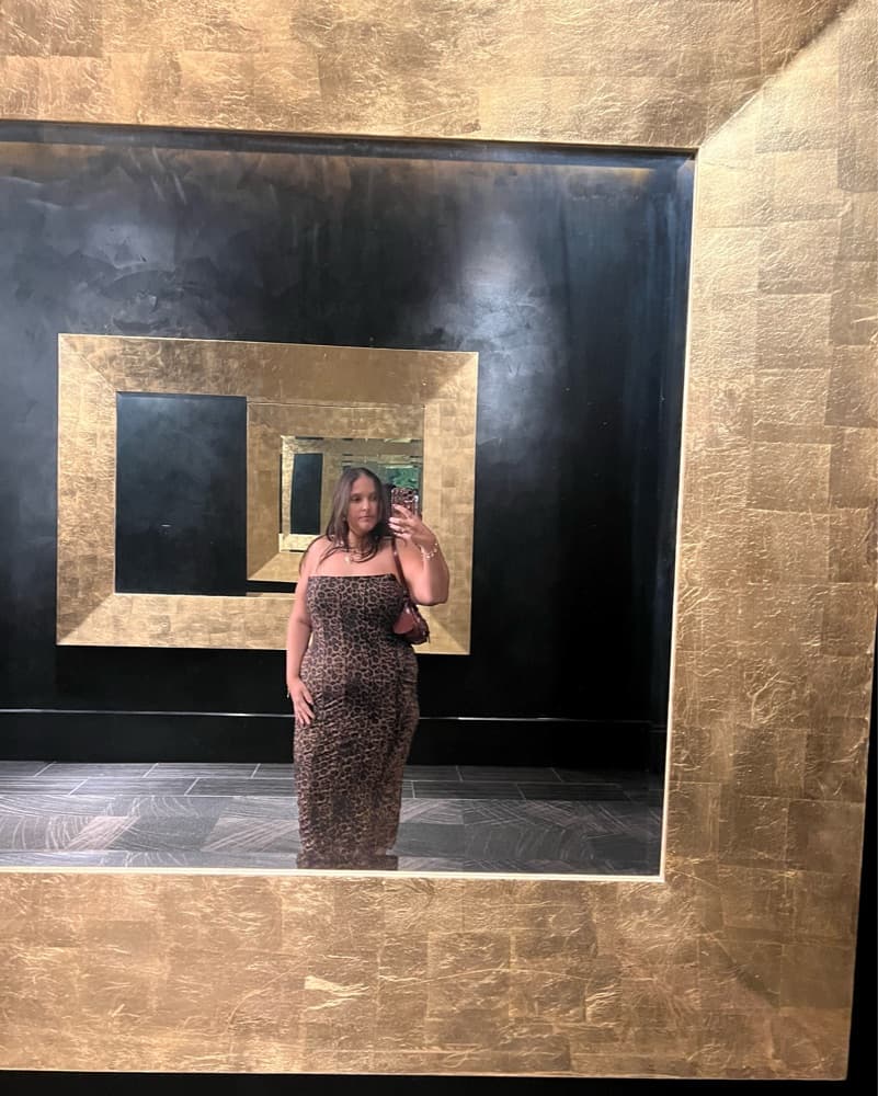 Fashion Nova Curve Animal Print Midi - Image 2