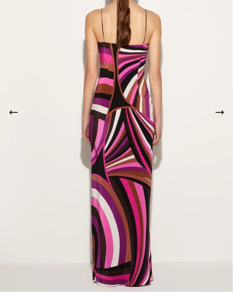 PUCCI Printed crepe Maxi Dress  - Image 2