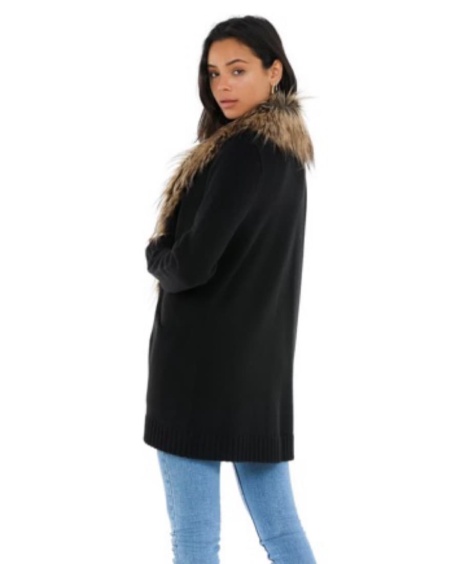 Fur Collar Sweater - Image 3