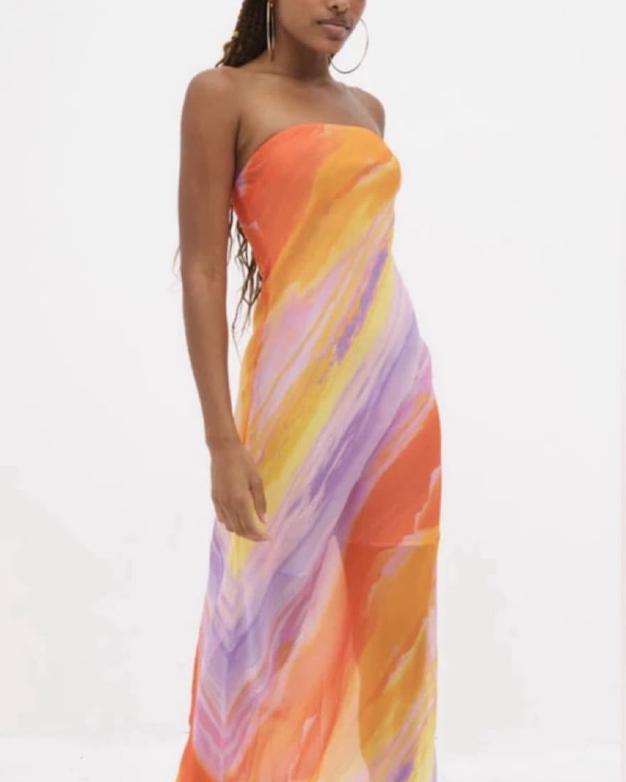 For Love And Lemons Vista Ombre Maxi  - Image 2