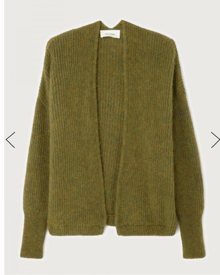American Vintage Green Cardigan - Image 1