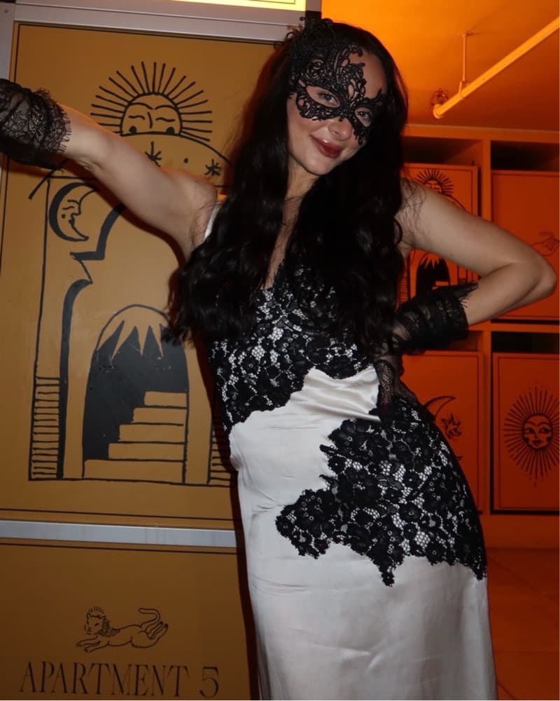 L’AGENCE Fenna Silk Lace Dress - Image 2