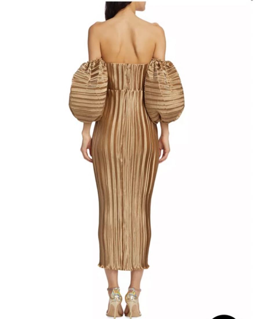 L'Idée Sirene Midi-Dress - Image 6