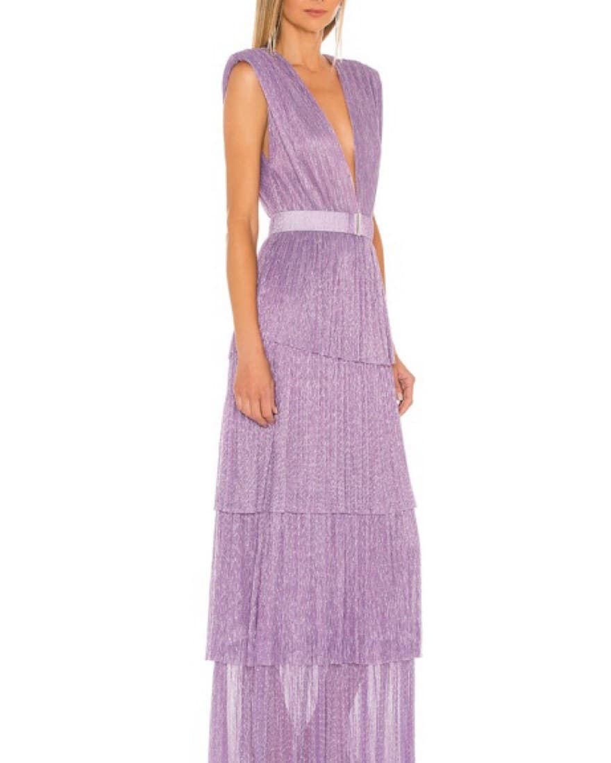 Sabina Purple Skylar Gown  - Image 5