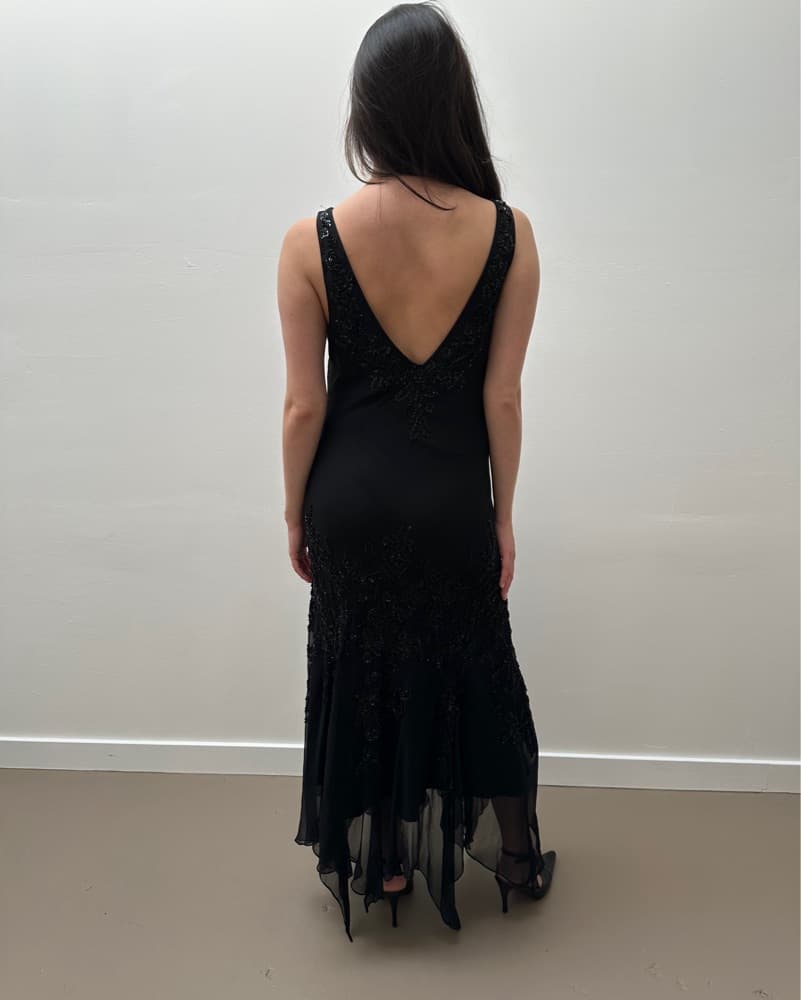 Scala Silk Beaded Gown  - Image 2