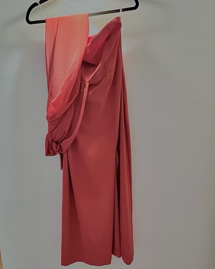 “Casablanca Dress” in Russte Orange - Image 4
