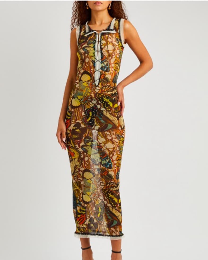 JPG | Butterfly Mesh Dress - Image 3