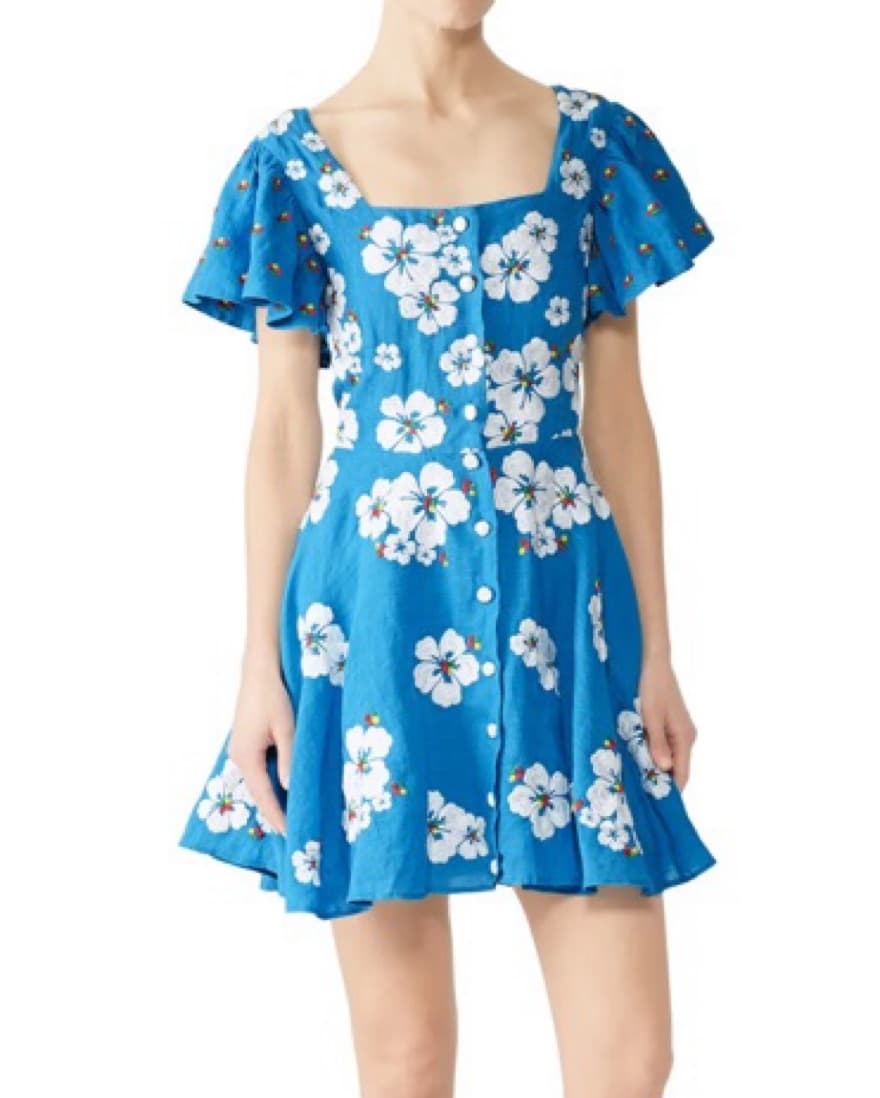 All Things Mochi Embroidered Kay Dress - Image 1