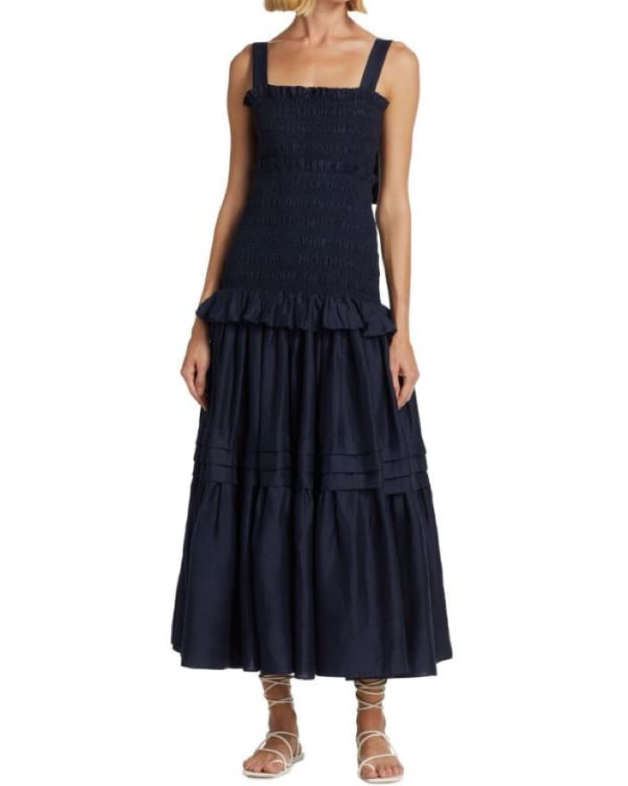 Acler Linen Maxi Dress - Image 1
