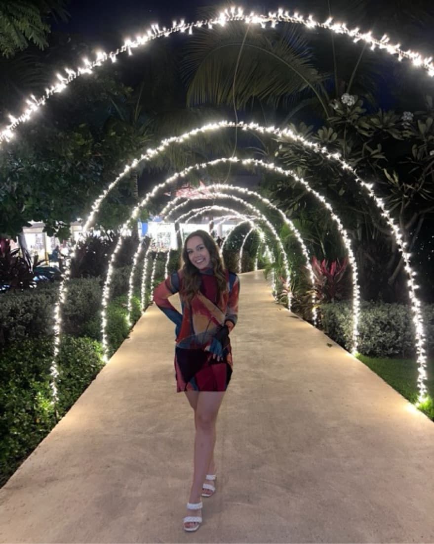 Multi Colored Mini Dress - Image 4