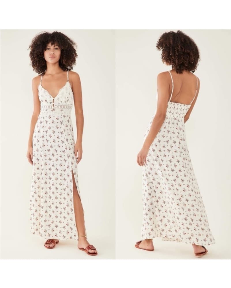 Free People Out & About Maxi Slip Dress  - Image 1