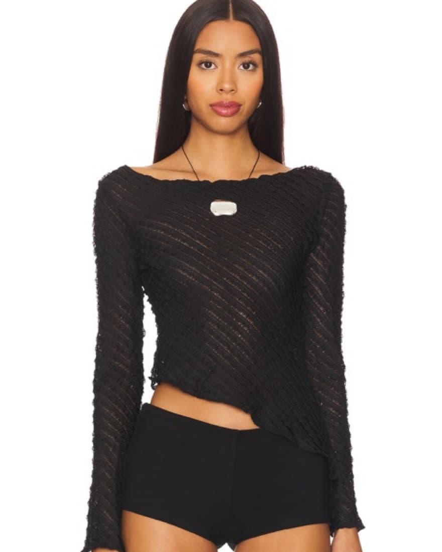 Black Superdown Top - Image 1