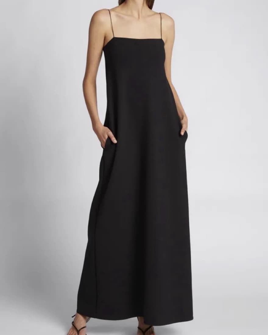 Cenoa Square-Neck Maxi Dress - Image 1
