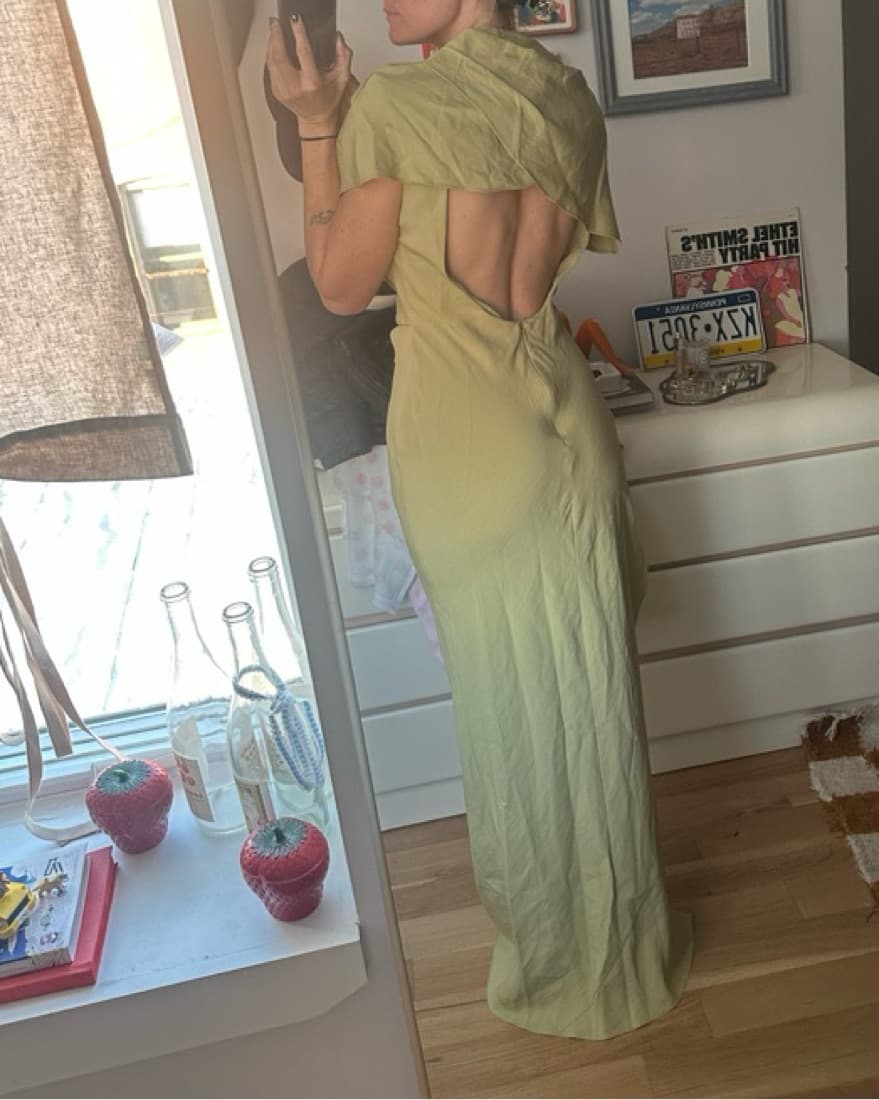 Sage Gala Dress - Image 5