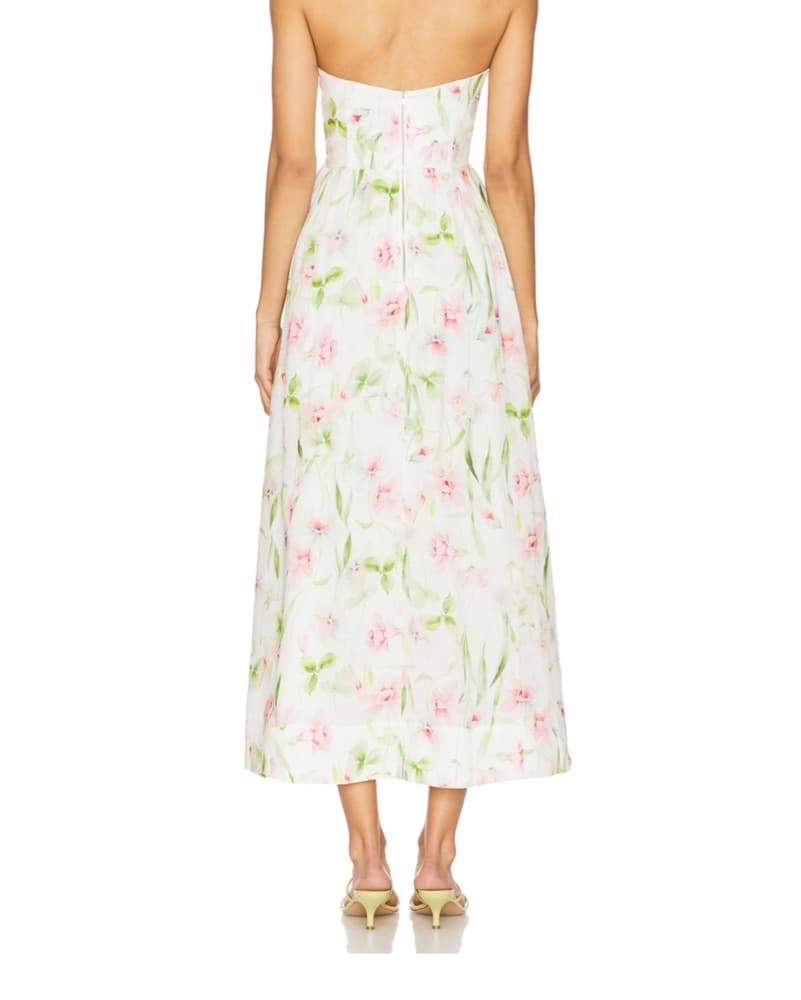 BARDOT- Lola Corset Midi Floral - Image 3